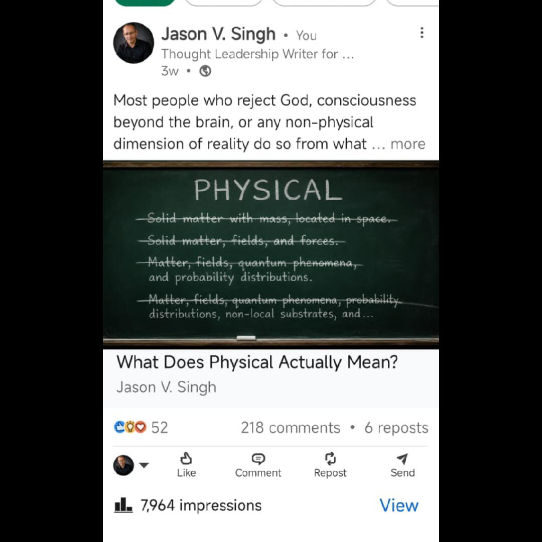 Jason V. Singh Jason V. Singh